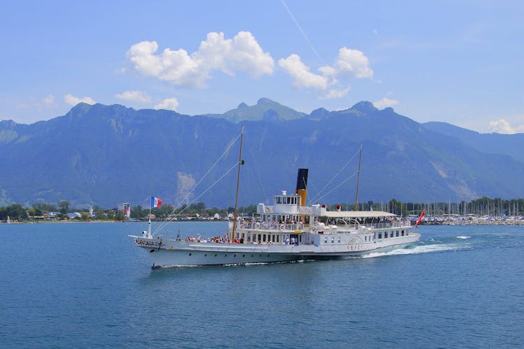 Riviera cruise of Lake Geneva from Montreux