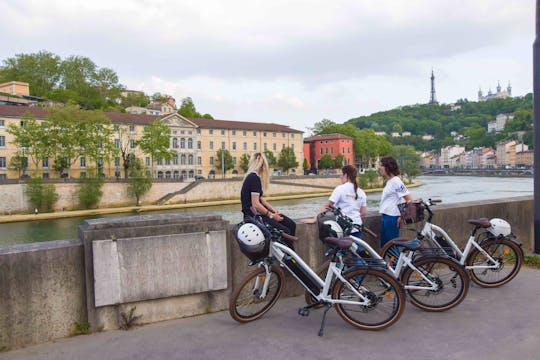 Bicicleta eléctrica o urbana de 2 horas Gran recorrido por la arquitectura de Lyon