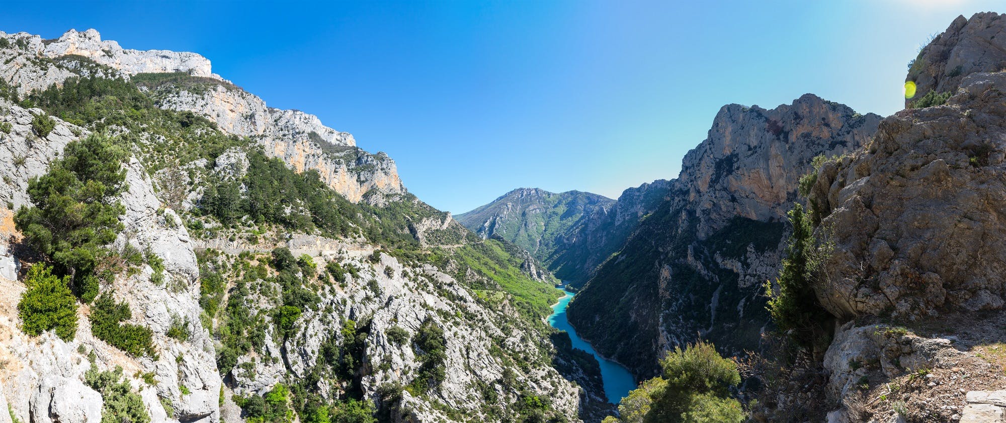 Eintägige Tour im Verdon Canyon und Moustiers Sainte Marie von Aix en Provence aus