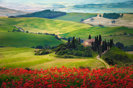 Culinaire en wijntour door Pienza en Montepulciano vanuit Siena