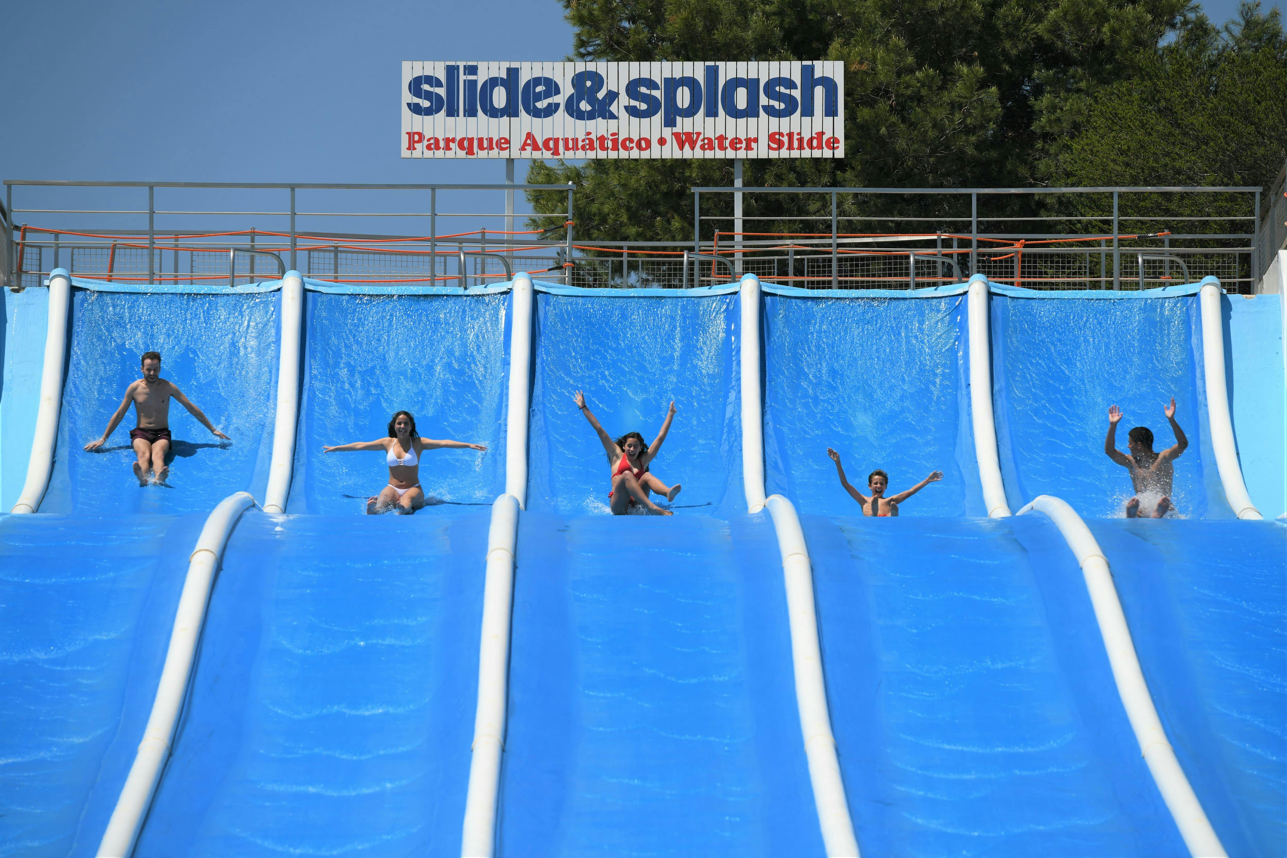 Slide & Splash without transport