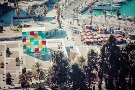 30-minütige geführte selbstbalancierende Rollertour durch Málaga