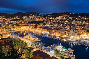 Tour noturno privado em Mônaco, Èze e Monte Carlo