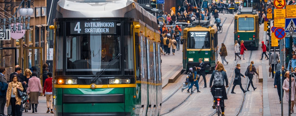 Tram tour of Helsinki