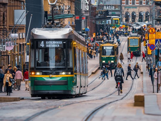 Tour en tranvía por Helsinki