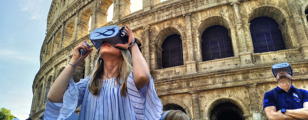 Live Ancient Rome walking tour with virtual reality