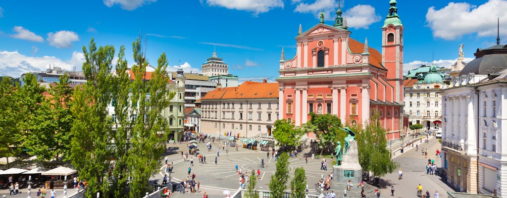 Ljubljana old town walking tour