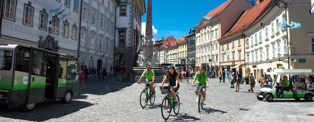 Ljubljana mit dem Fahrrad erkunden