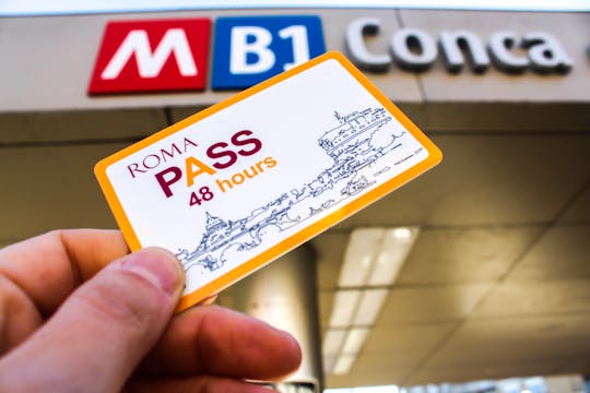 Tarjeta turística Roma Pass de 48 horas