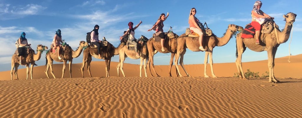Excursão privada de 2 dias no deserto de Marrakech a Zagora