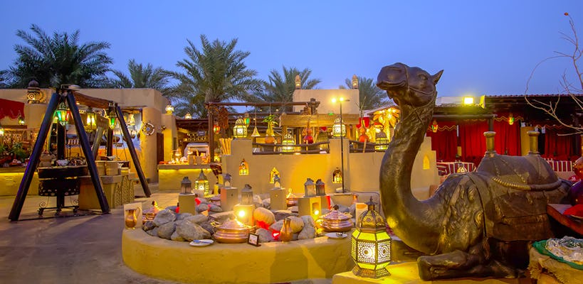 Dinner at Al Hadheerah Bab Al Shams Desert Resort from Dubai
