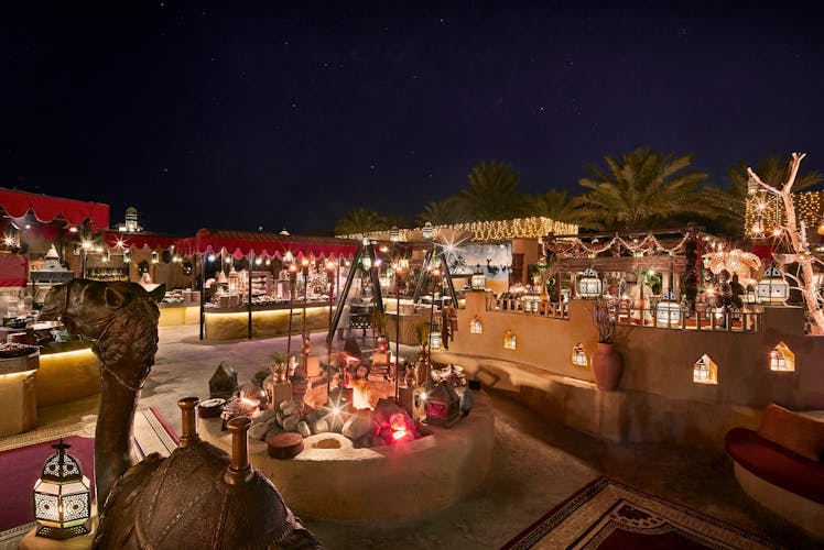 Dinner at Al Hadheerah Bab Al Shams Desert Resort from Dubai