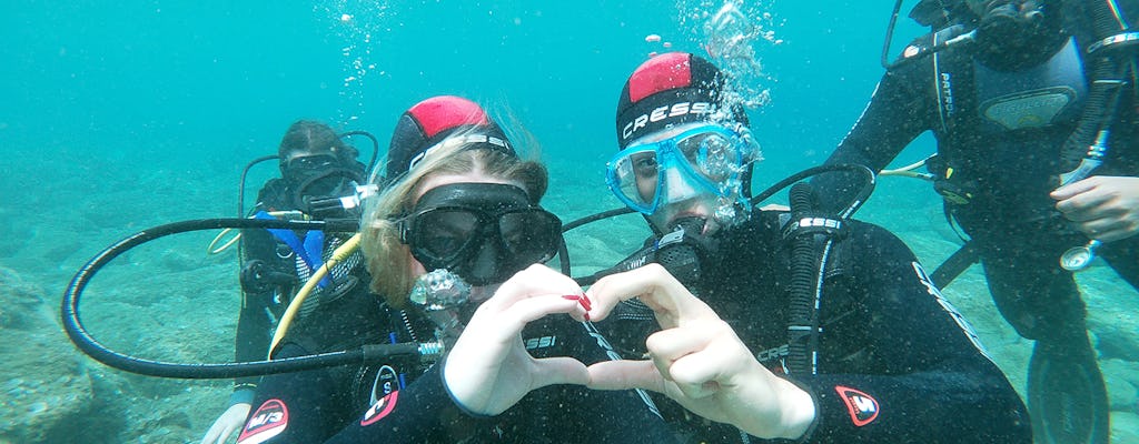 Essayez le cours de plongée sous-marine en Crète