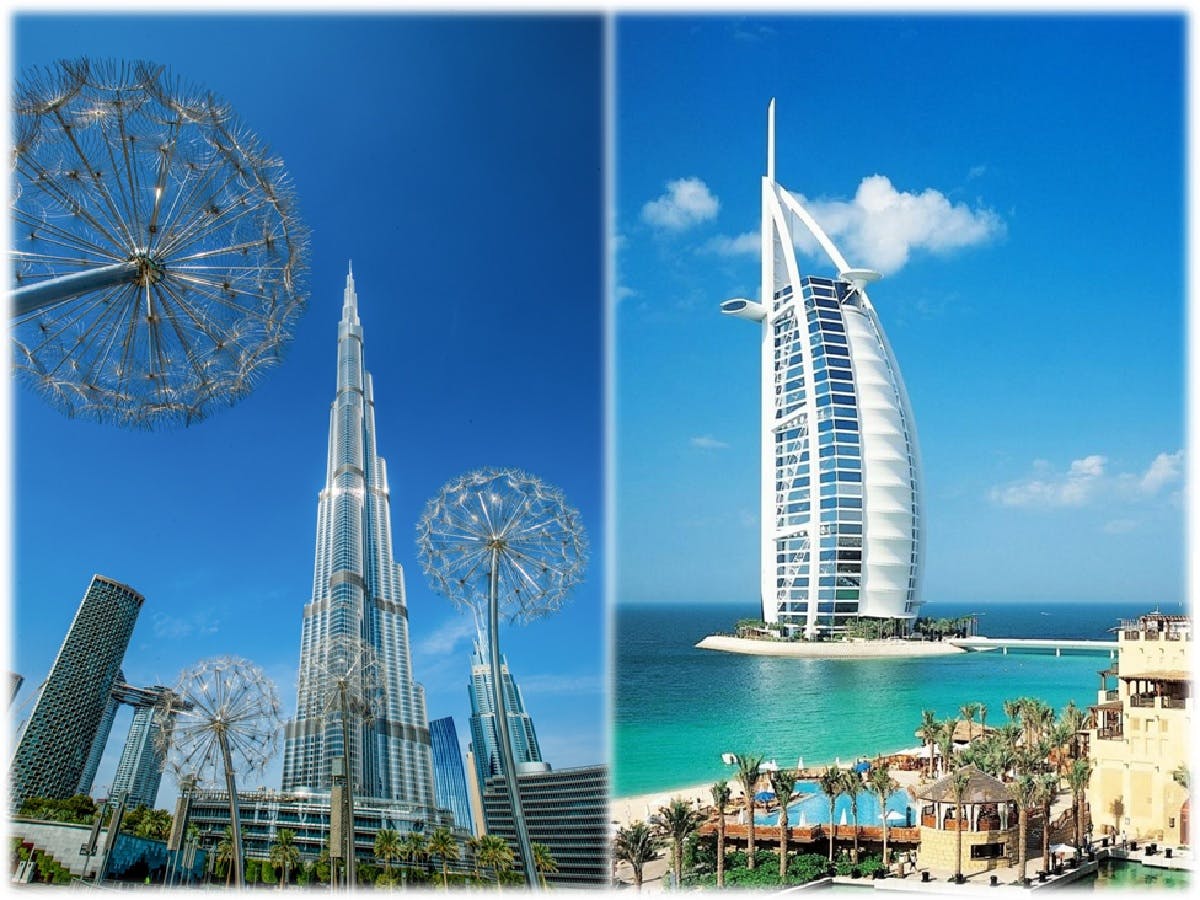 Burj Khalifa At The Top and Al Arab tour with private transfer