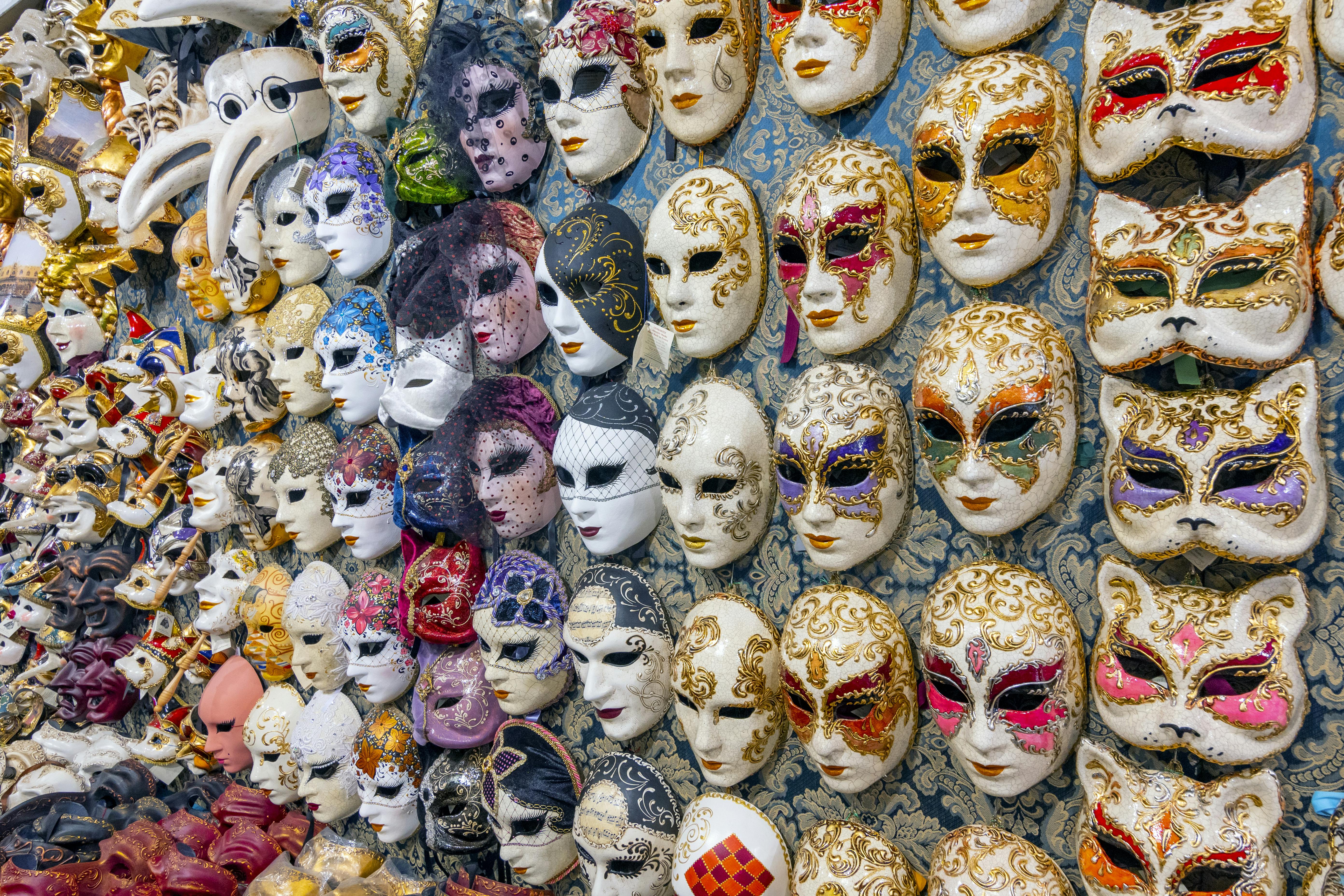 Paint Your Own Mask Workshop in Venice