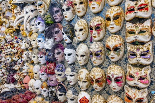 Paint Your Own Mask Workshop in Venice