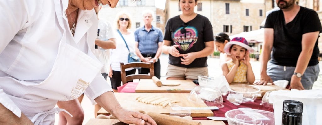 Clase de cocina toscana en Valdichiana Senese