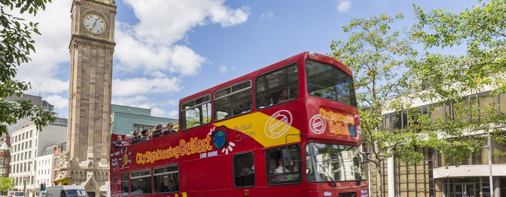 Tour in autobus hop-on hop-off City Sightseeing di Belfast