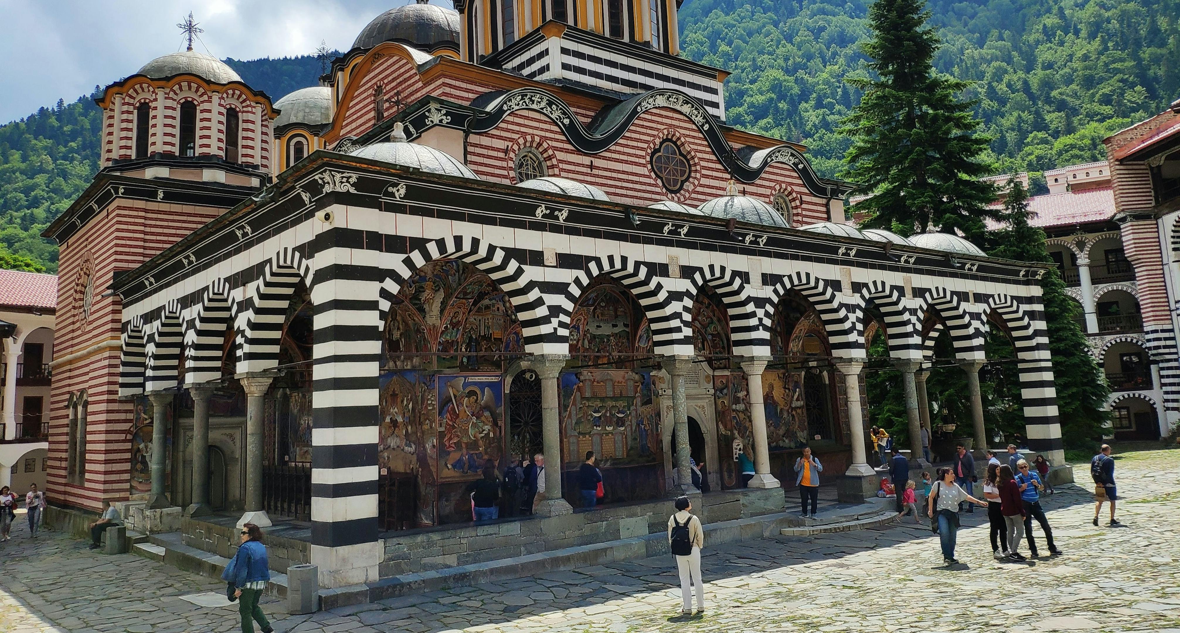 Self-guided tour in Rila Monastery