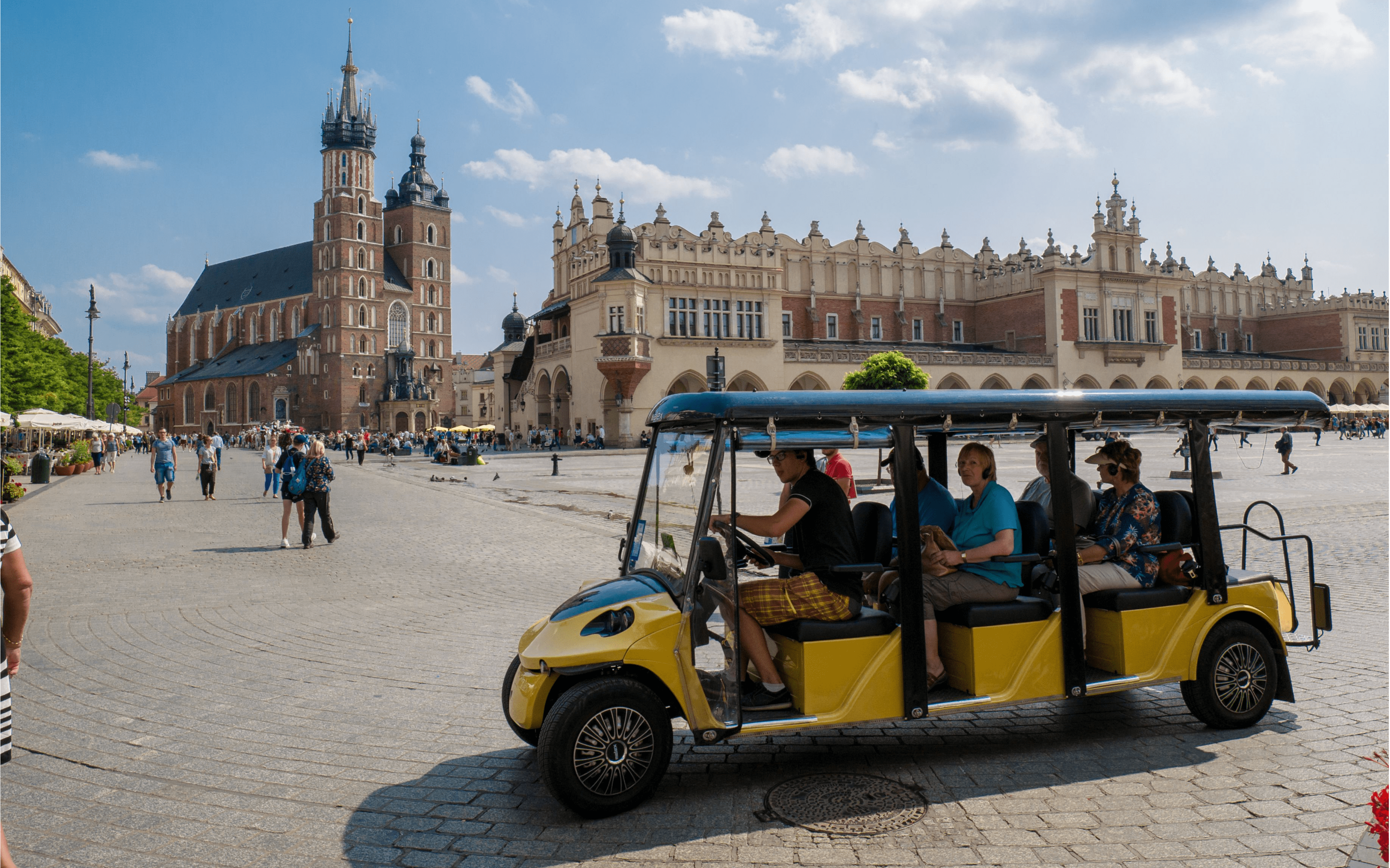 3 hour Krakow tour by electric car with optional Schindler's Factory visit Musement