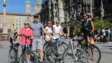 Munich city tour by bike