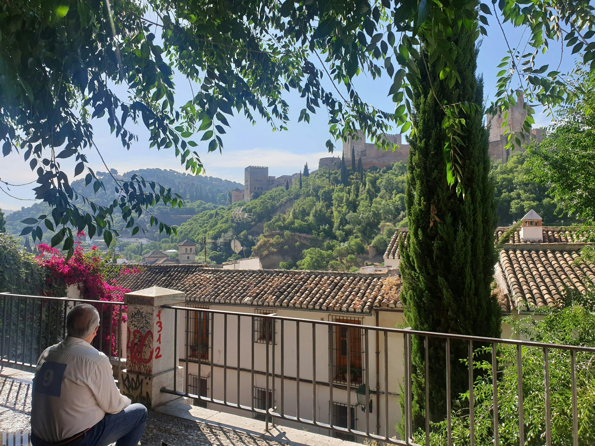 Vandring genom Granada och dess dofter