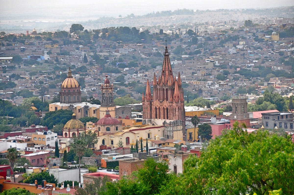 Wycieczka z przewodnikiem do San Miguel de Allende z Mexico City