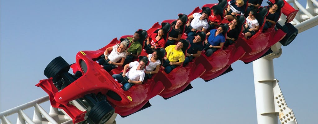 Ferrari World with transfers from Dubai