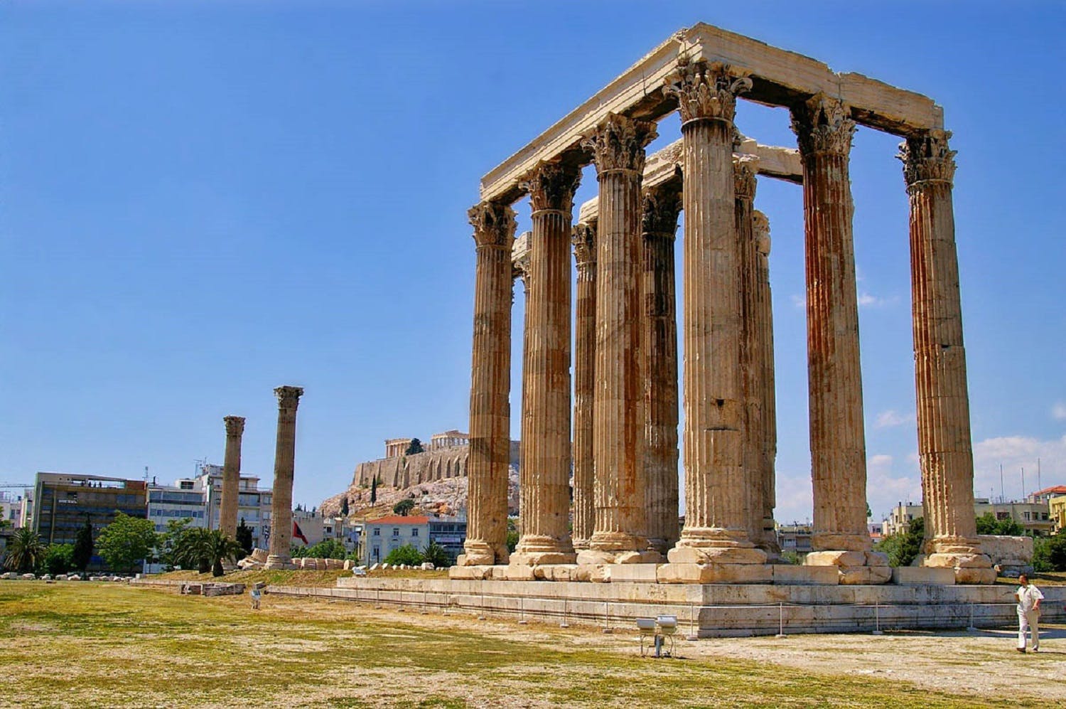 Athene Griekse mythologie stadsverkenningsspel en rondleiding