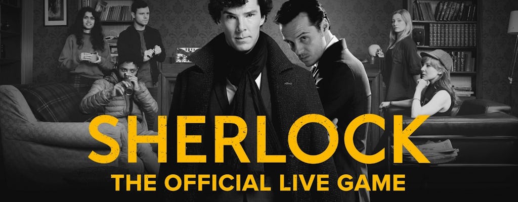 Sherlock: a sala de escape oficial do jogo ao vivo
