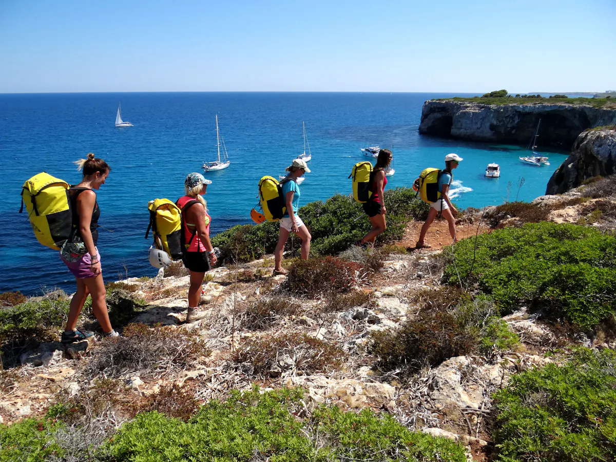 Coasteering adventure activity