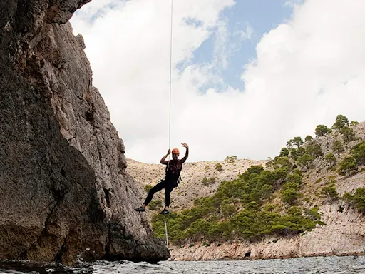 Coasteering adventure activity