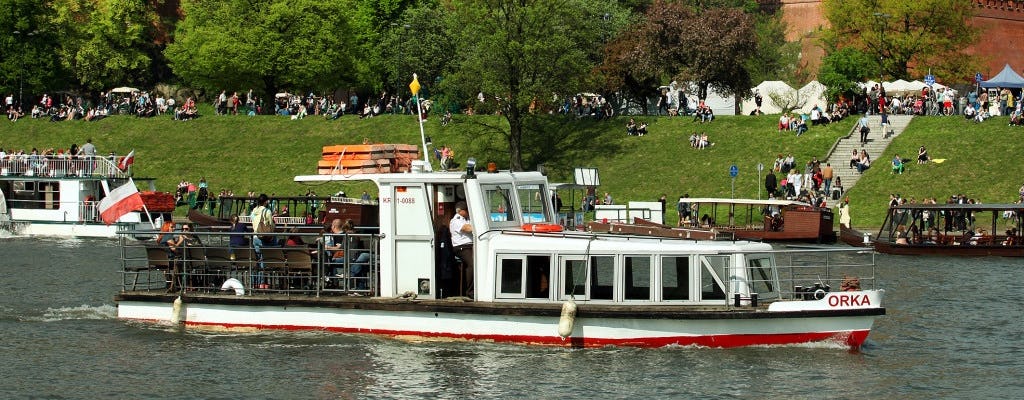 Croisière d'une heure sur la Vistule à Cracovie