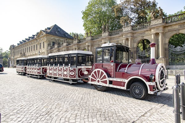 Tour della città di Würzburg con la Bimmelbahn con partenza dal Residence