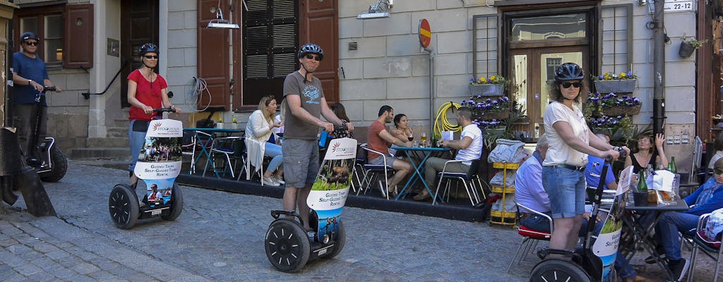 Zelfbalancerende scootertour door Stockholm