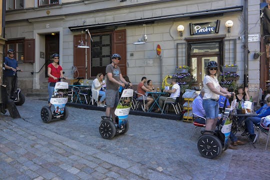 Circuit en scooter auto-équilibré à Stockholm