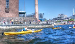 Downtown Stockholm kayaking tour