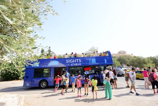 Tour in autobus hop-on hop-off di Atene e biglietto saltafila per il Museo dell'Acropoli