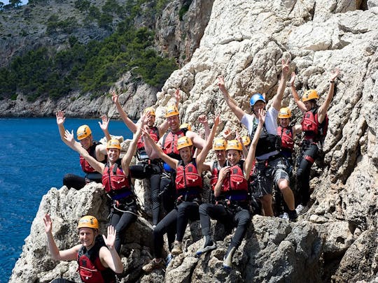 Coasteering adventure activity