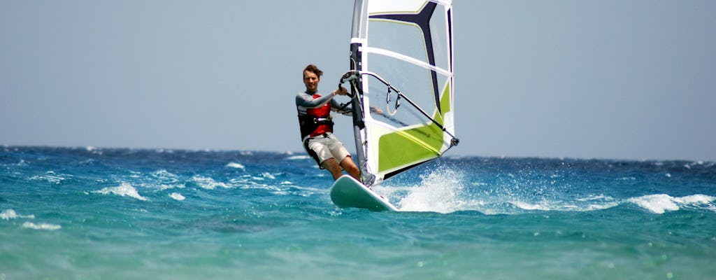Curso experimental de windsurf Zingst