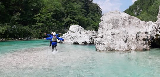 Rafting on the emerald Soča River