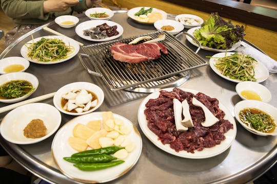 Tour gastronomico a piedi di Seoul