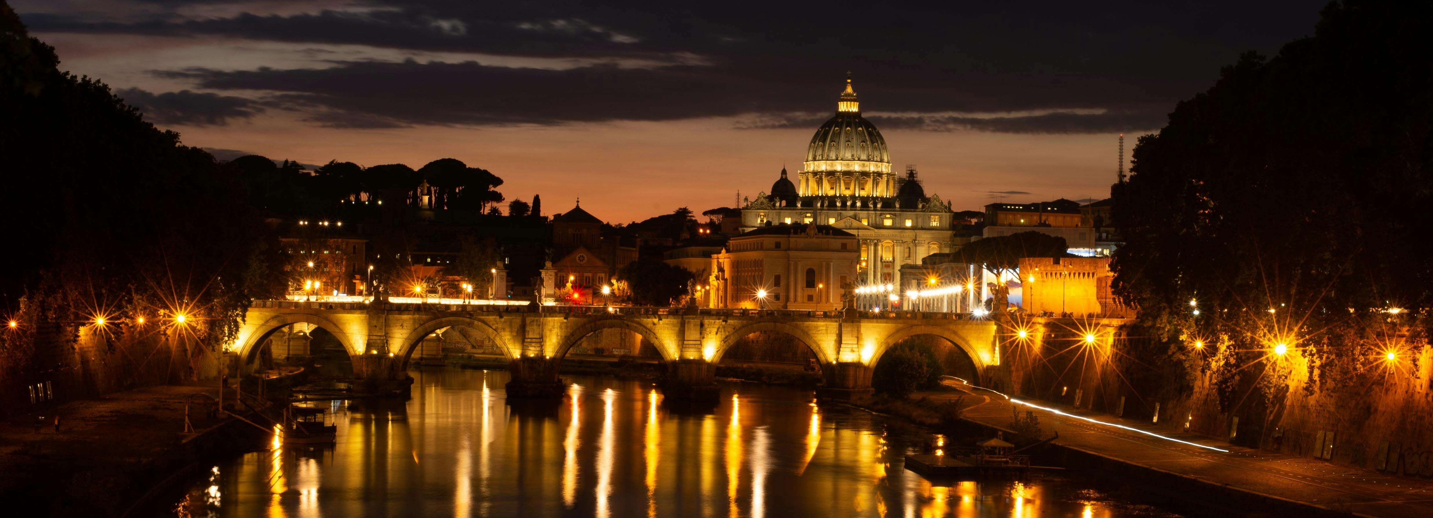 Tour fotografico privato di Roma di notte