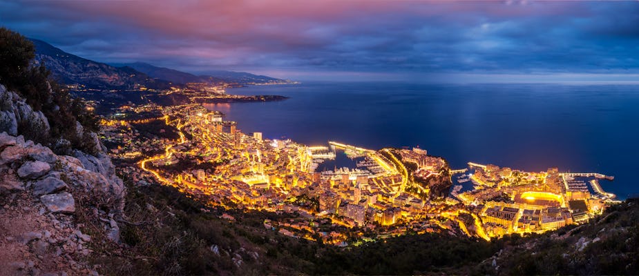 Tour privato di Monaco e Monte-Carlo di notte