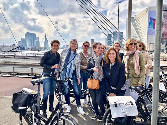 Bike and Bite 4-godzinna wycieczka kulinarna po Rotterdamie