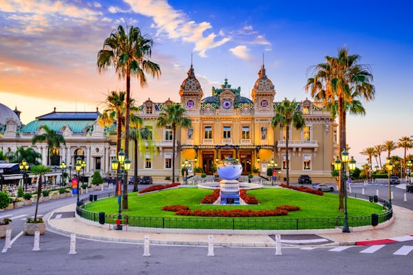 Guided walking tour of Monaco from Nice with train tickets included