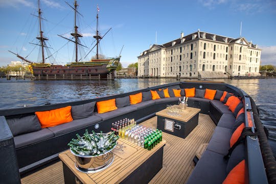 Luxury canal cruise from the Anne Frank House