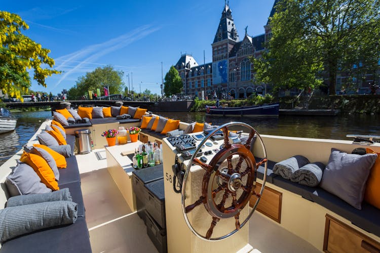 Luxury canal cruise from Rijksmuseum