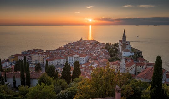 Tour di mezza giornata mozzafiato al tramonto di Pirano