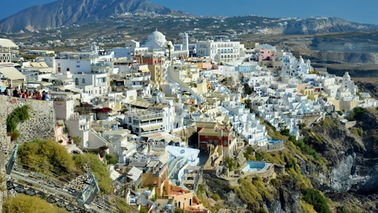 Walking Tour of Fira town in Santorini